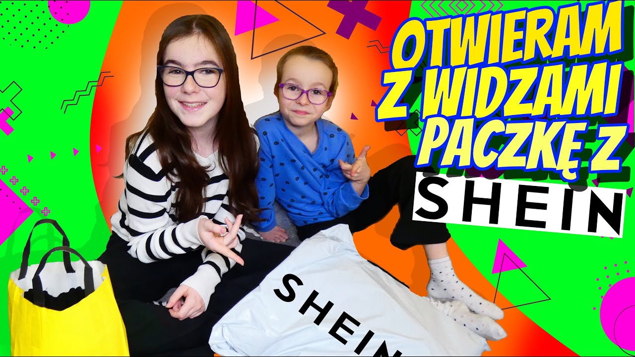 OTWIERAM Z WIDZAMI PACZKĘ Z SHEIN. Haul zakupowy, unboxing. #fikimikiagatkiimoniki