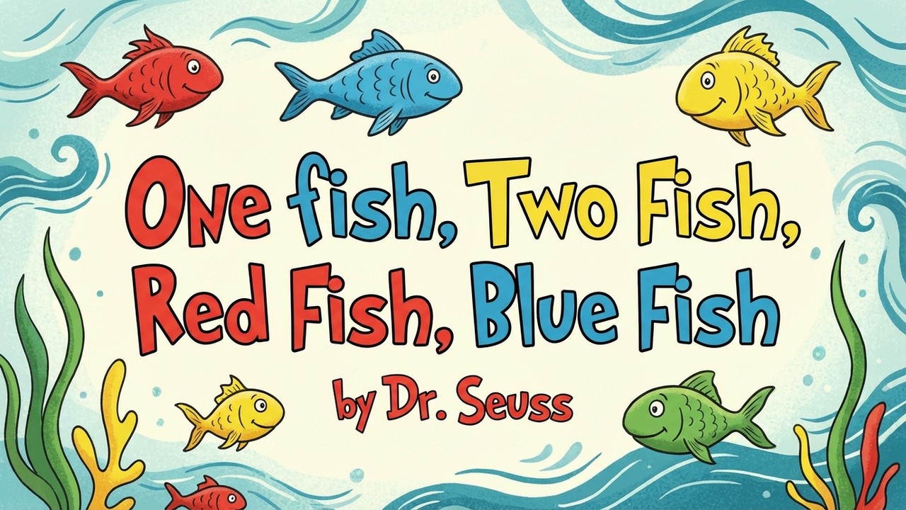 One Fish Two Fish Red Fish Blue Fish | Storytime Marathon | Dr. Seuss Collection