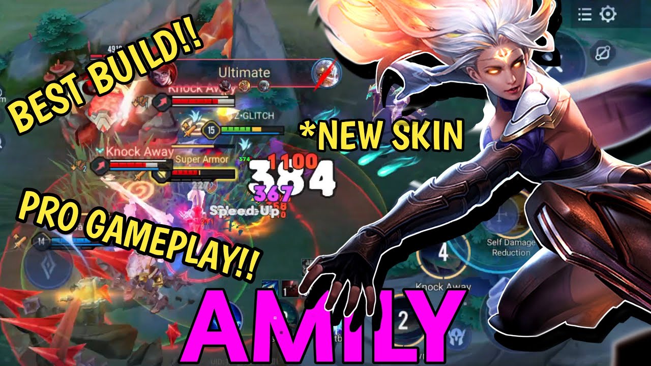 Amily COSMOS COBALT STRIKER Best Build and Pro Gameplay | AoV | RoV | Liên Quân Mobile | CoT | TZ ||