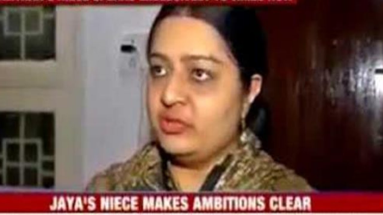 Jayalalithaa's Niece Deepa Jayakumar To Make Debut In Tamil Nadu Politics