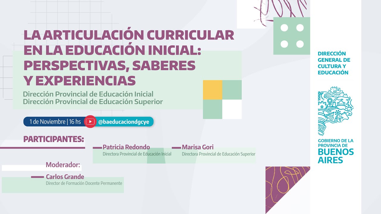 Vivo - La articulación curricular en la Educación Inicial: Perspectivas, saberes y experiencias