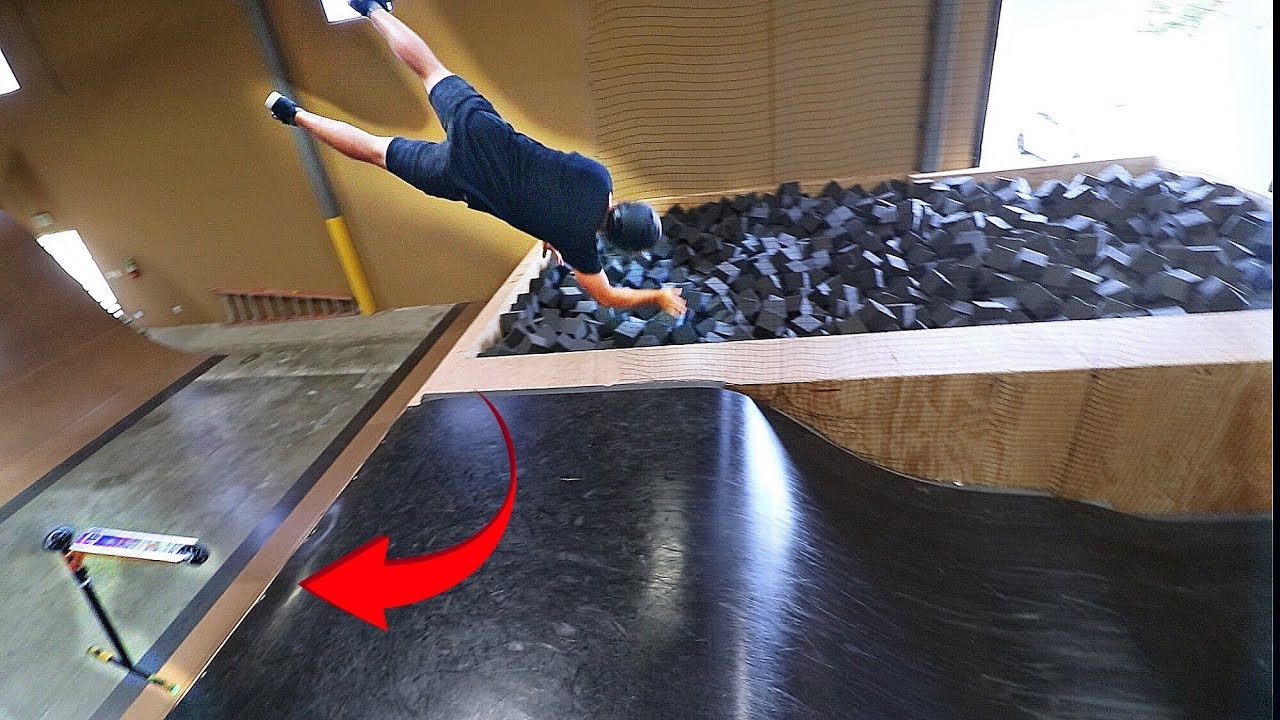 I ATE $#!? Trying FRONT FLIP