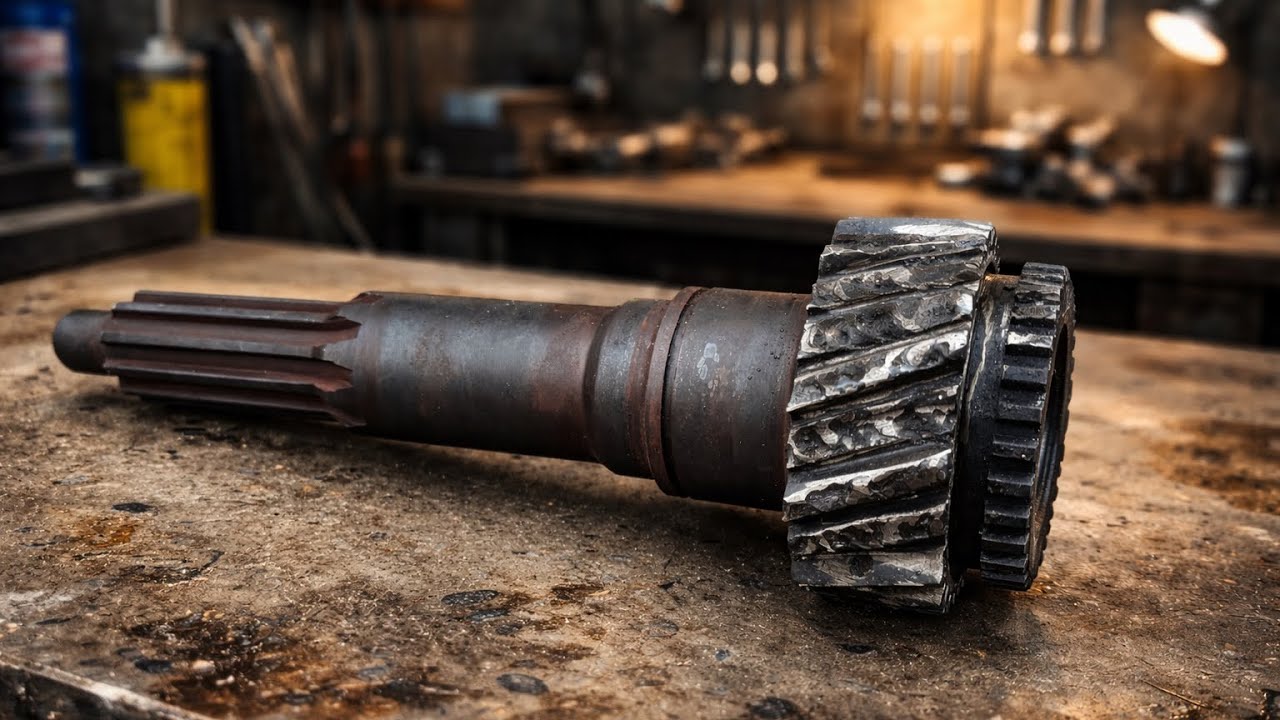 Amazing Repair Of A Heavy Vehicle's Top Gear: Unbelievable And Mysterious Process