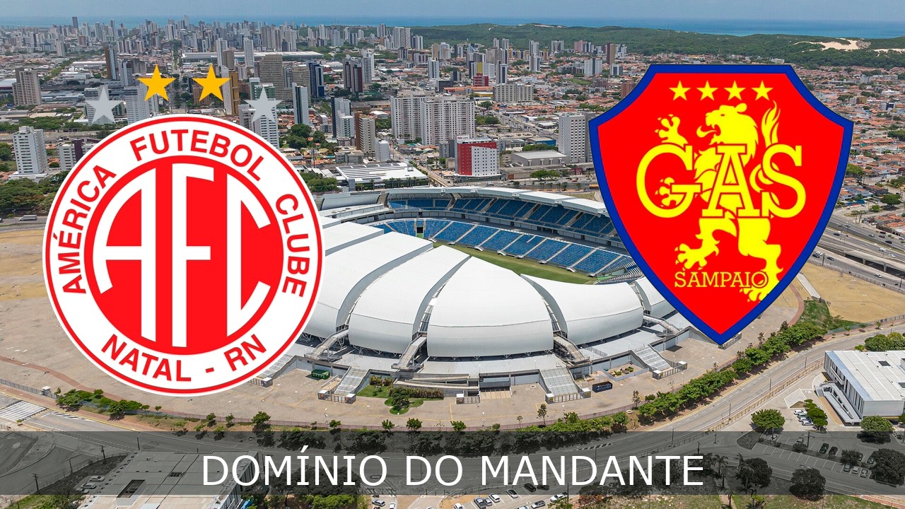 América-RN x GAS-RR — Copa do Brasil 2026 | Não Vi o Jogo