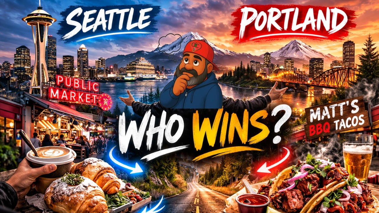 Is Seattle Better Than Portland? Food & Views Compared 🌲🔥