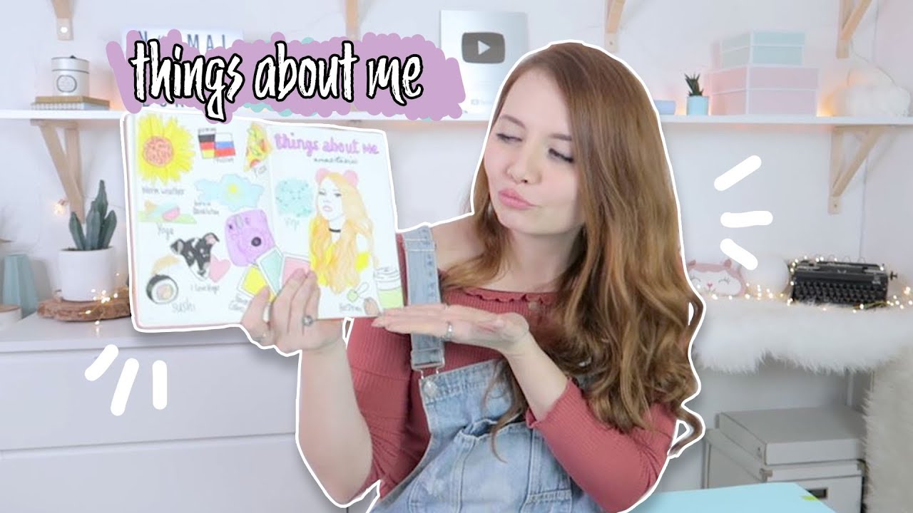 Things about me | Bullet Journal || Foxy Draws