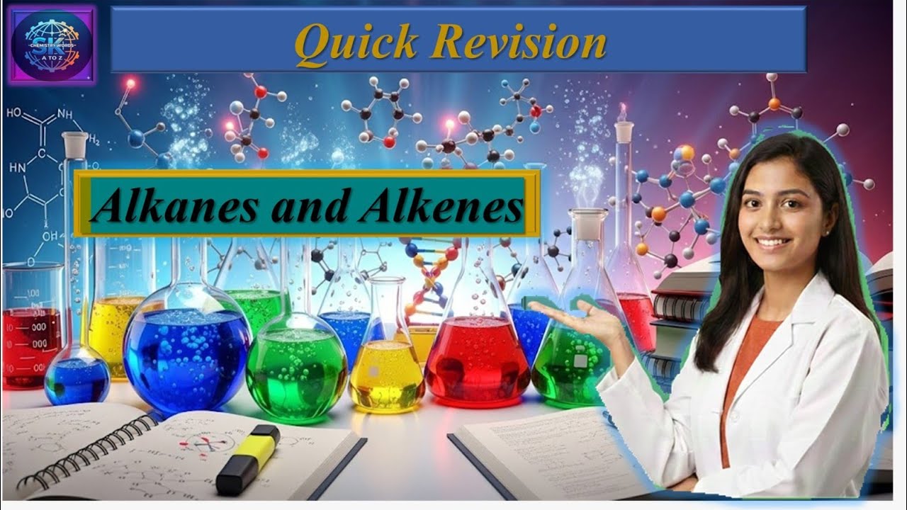 Alkanes and Alkenes: Quick Revision & Summary