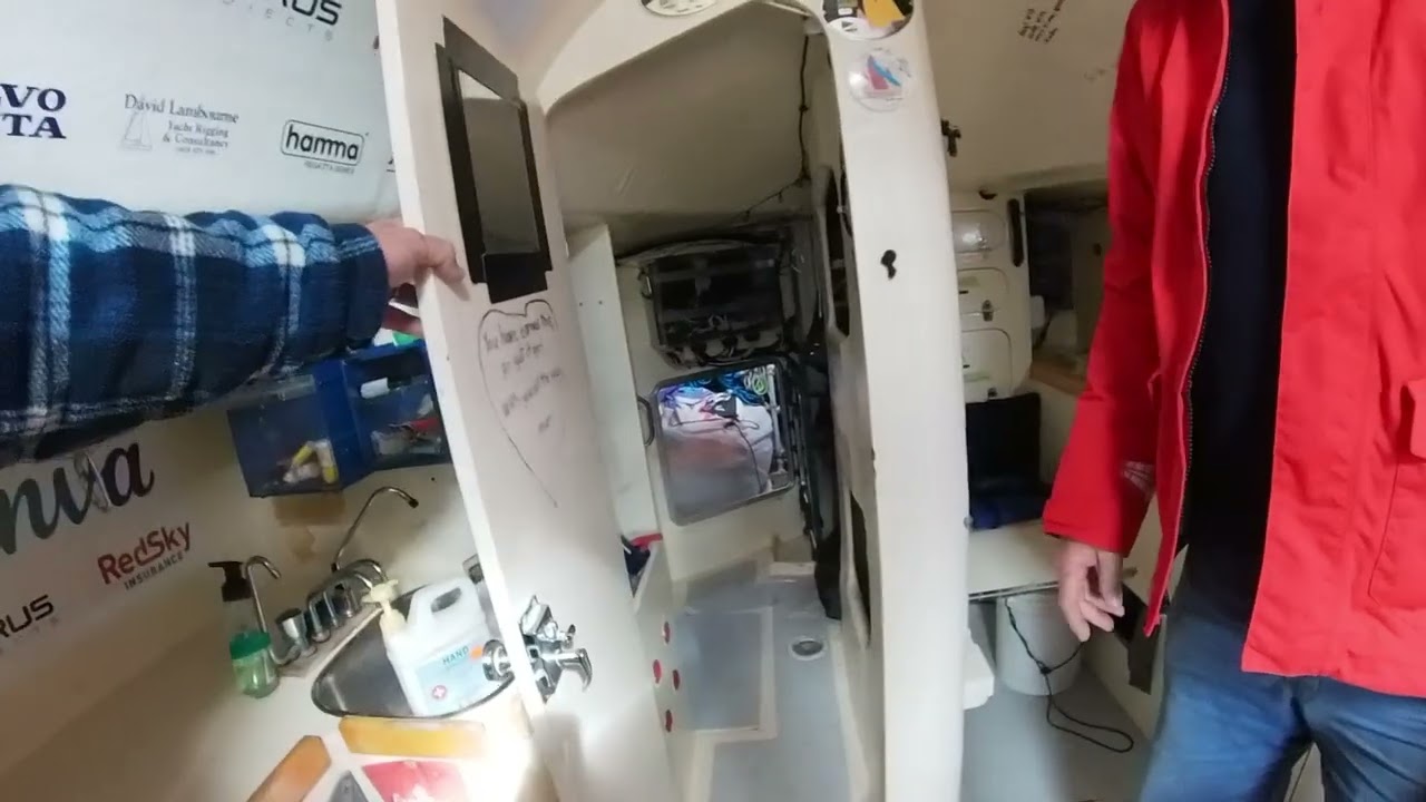 A walk through of Lisa Blair's amazing ocean exploring 50ft yacht, Climate Action