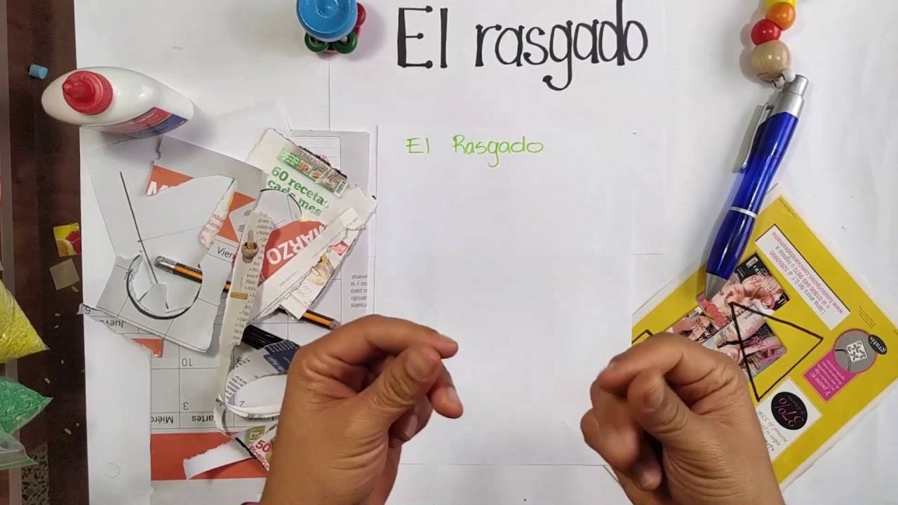 7 EL RASGADO TECNICA NO GRAFICA