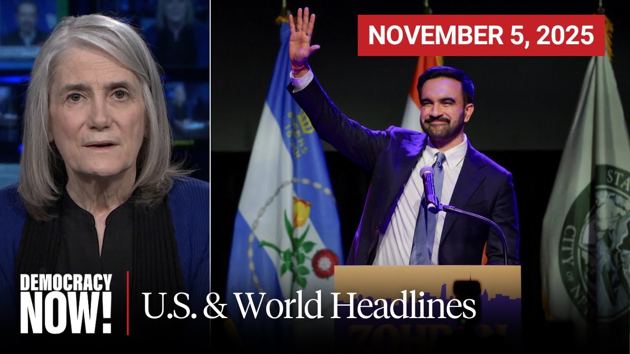 Top U.S. & World Headlines — November 5, 2025