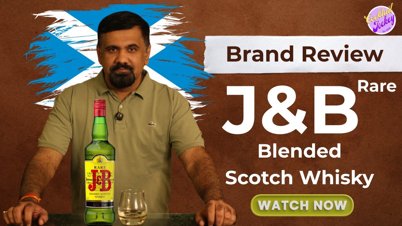 J&B Rare Whisky Review | J&B Rare Blended Scotch Whisky Review | J&B | Cocktail Jockey #whiskyreview