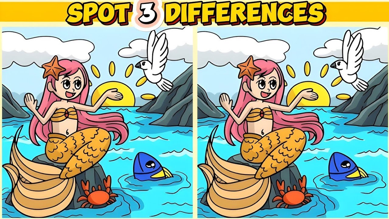 Only 3% can find all three ? Difference Eyetest !