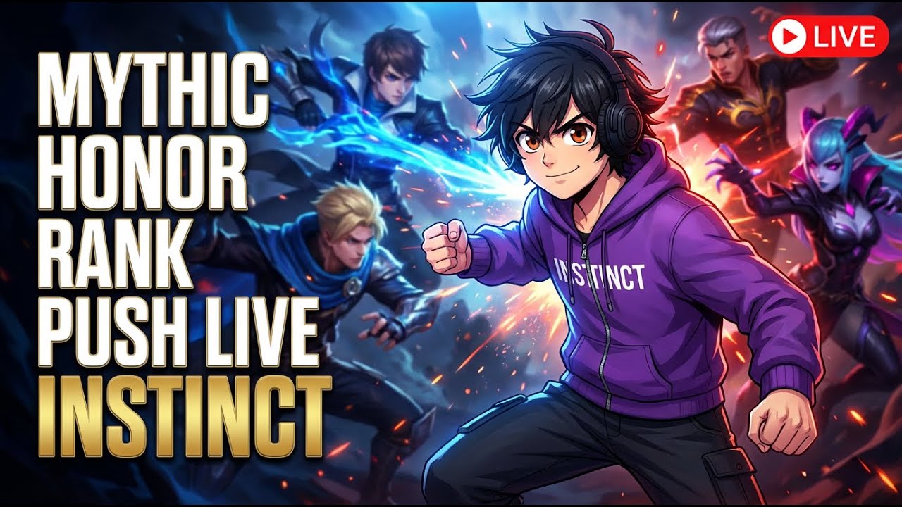 Mythic Rank Push Live 🔥 Road to Honor! | Mobile Legends