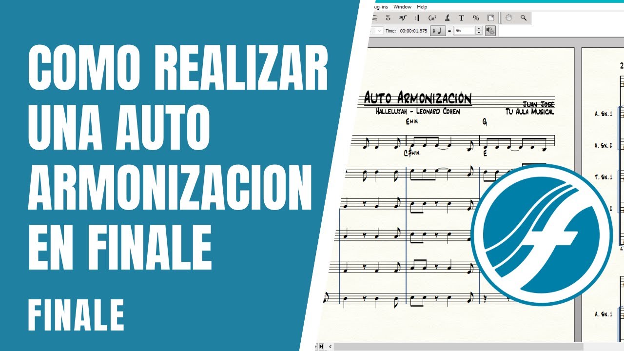 Cómo realizar auto-armonizaciones en Finale | Finale 2014