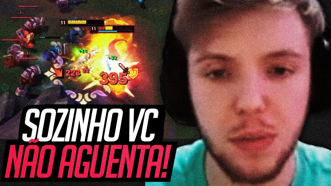 CHAMA O JG, TROUXA. SOZINHO VC NÃO AGUENTA!!!