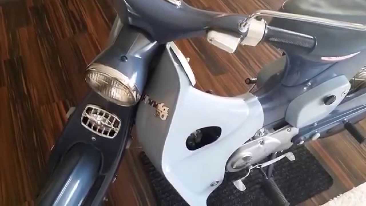 My Dad's Original Unrestored 1965 Honda Cub 50