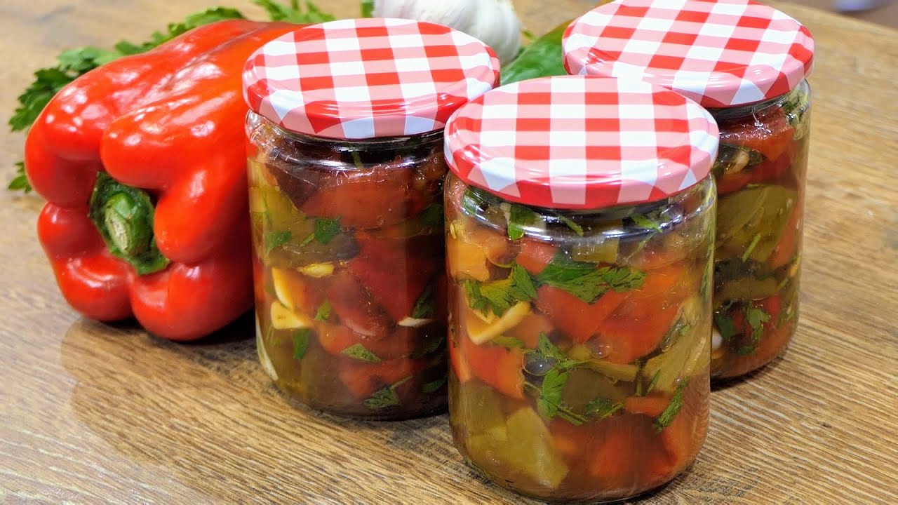 Я не покупаю перец зимой! Без консервантов! Как консервировать перец на зиму. ЗИМНИЙ РЕЦЕПТ