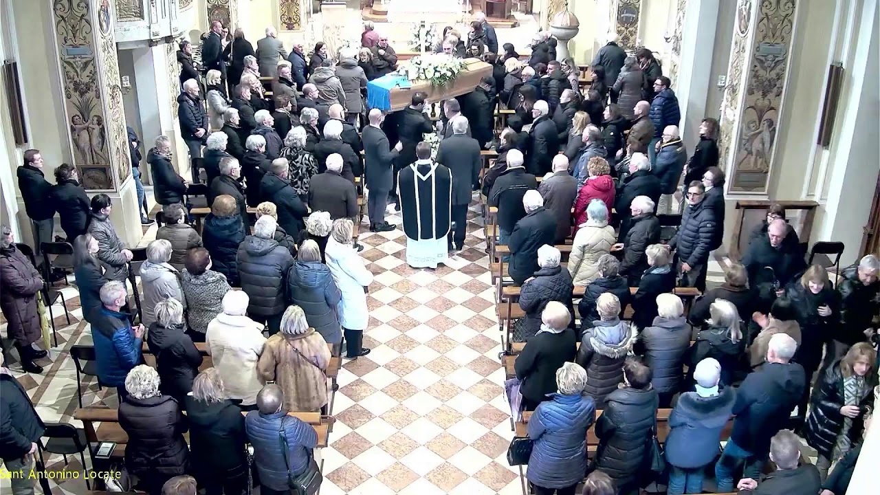 ORE 14,30 FUNERALE MANZONI GIOVANNI