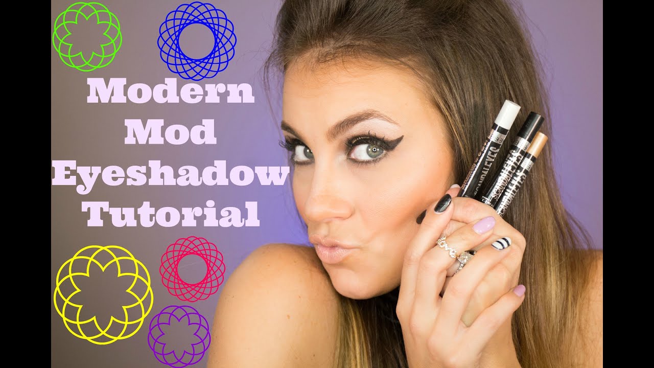"Modern Mod" 60's Inspired Makeup Tutorial | Angela Lanter