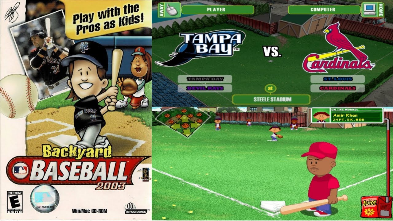 Let's Play Backyard Baseball 2003 Gameplay