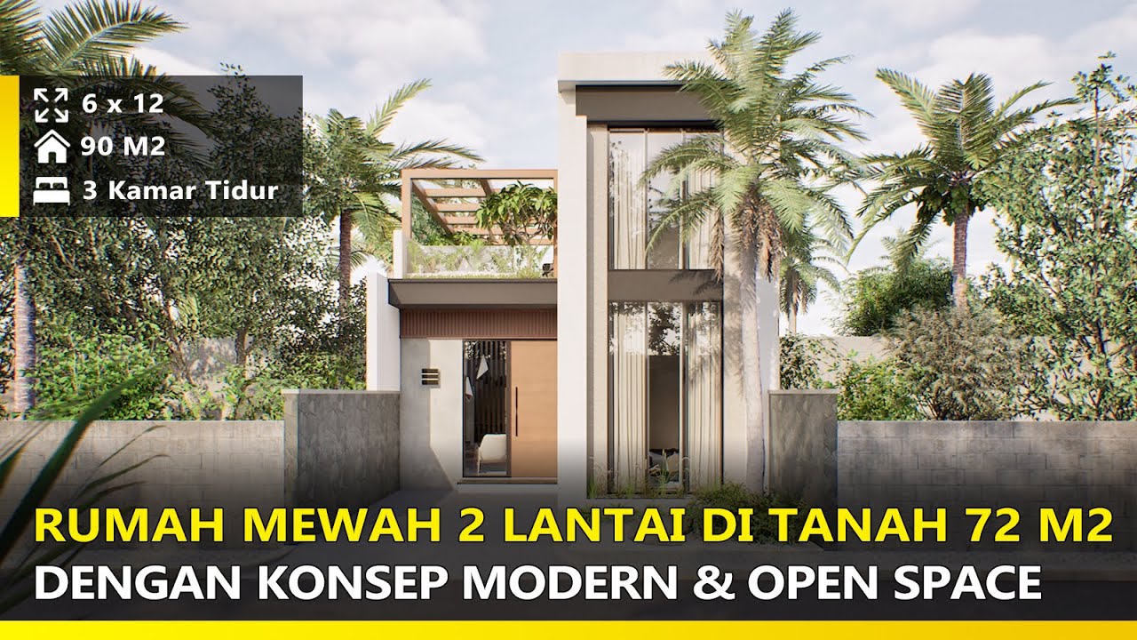 Siapa Bilang Ga Bisa Bikin Rumah Mewah di Tanah 72 m2? Ini Buktinya!
