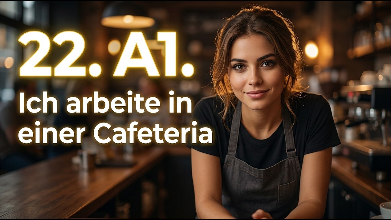 Learn German A1 FAST: Professions & Daily Life (Cinematic Story) 🔥 Deutsch A1 lernen: Berufe&Alltag