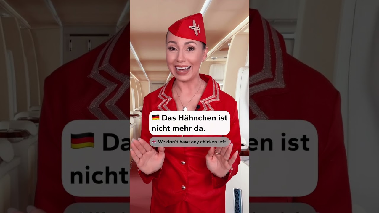 ✈️WORTSCHATZ im Flugzeug (Wortschatz | Deutsch lernen | Learn German) #deutsch #deutschkurs #lernen