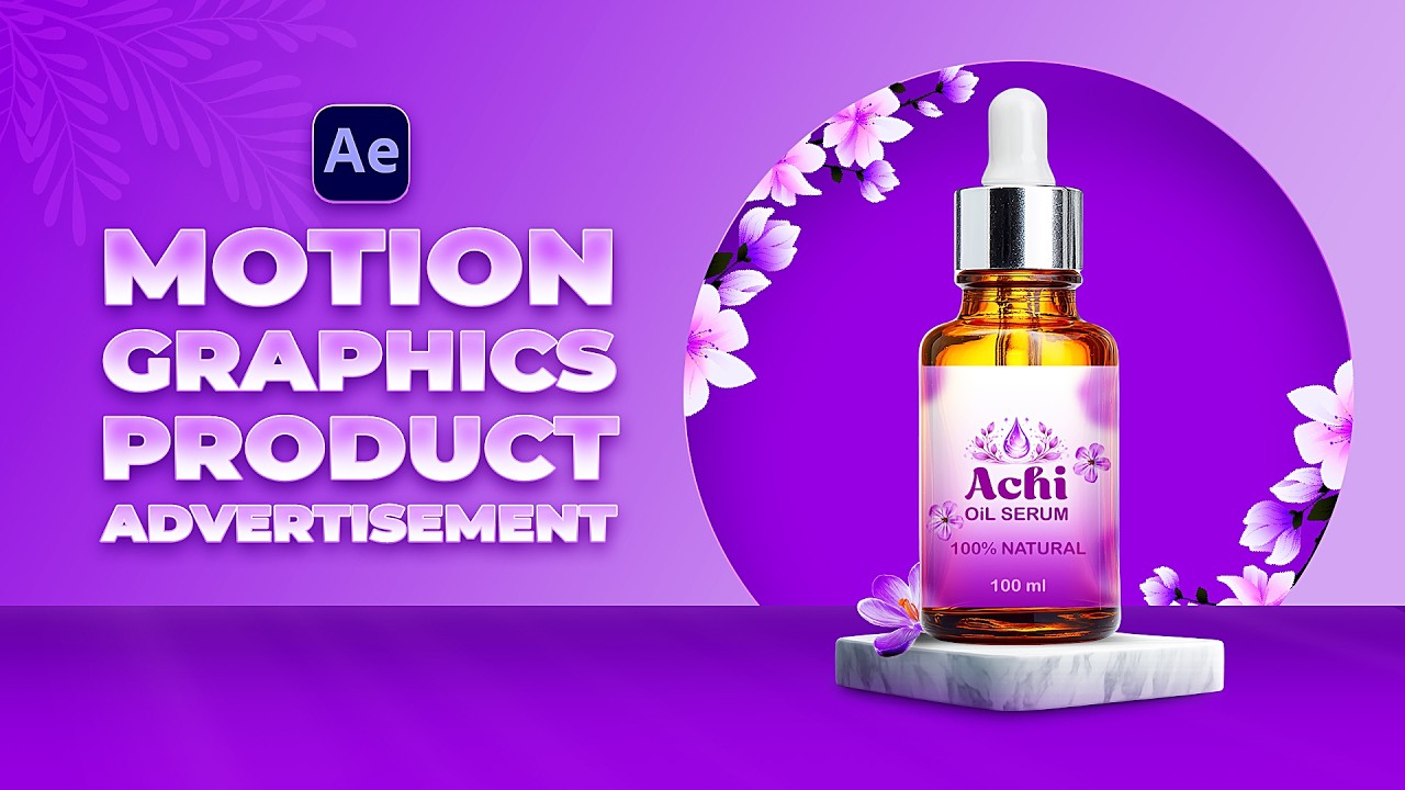 Motion Graphics Product Animation | Create Product commercial videos in Adobe After Effects