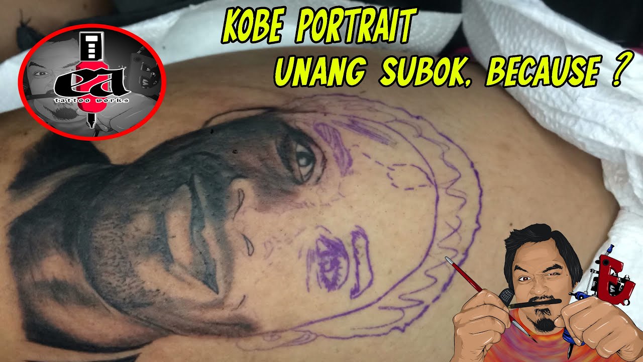 KOBE | Portrait tattoo TIMELAPSE