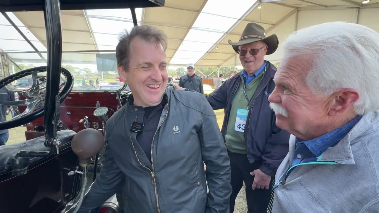 MASSIVE 2 Stroke Engine! Wayne Carini and the last surviving 1910 Atlas Touring car