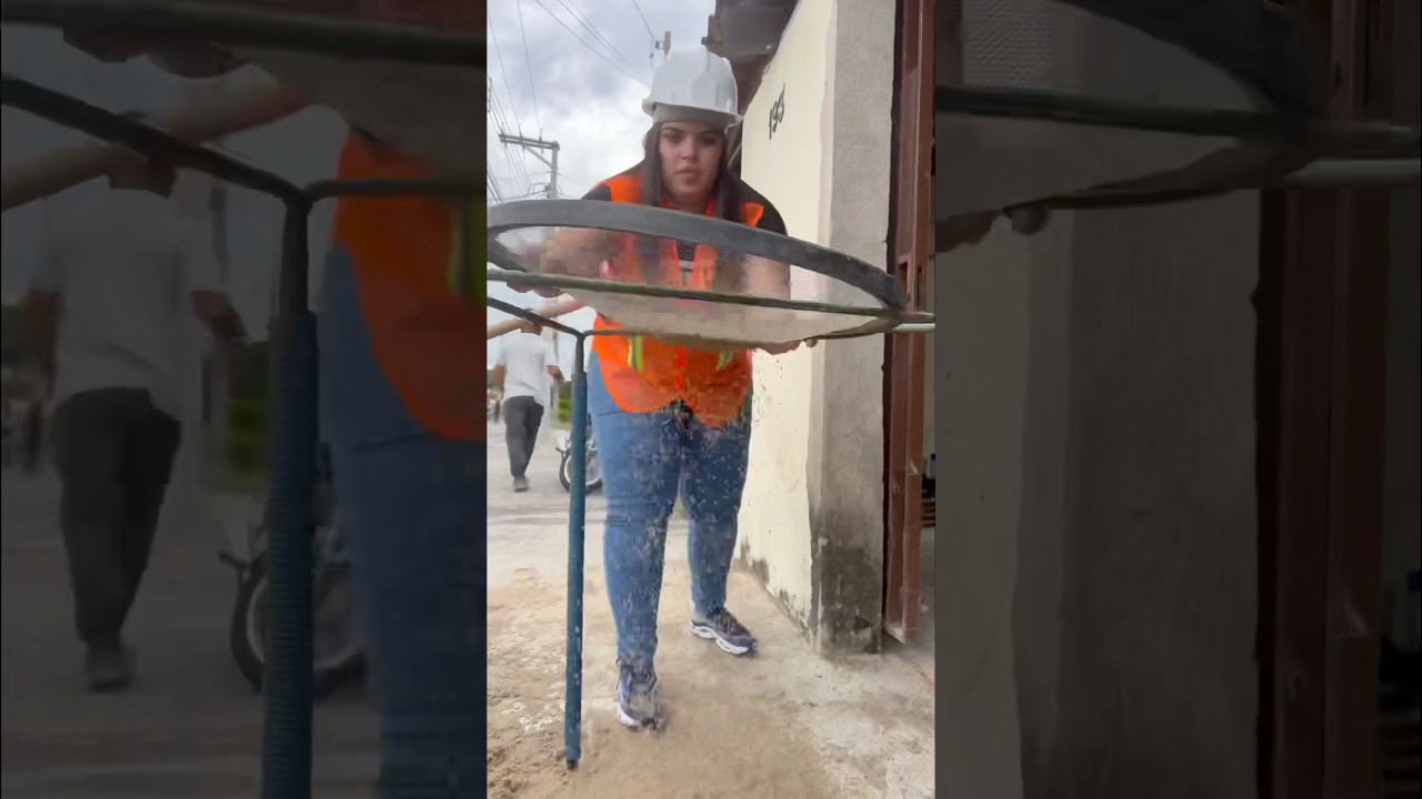 Engenheira revolucionou a constru&ccedil;&atilde;o civil com essa incr&iacute;vel t&eacute;cnica  #obras #construcaocivil #diy