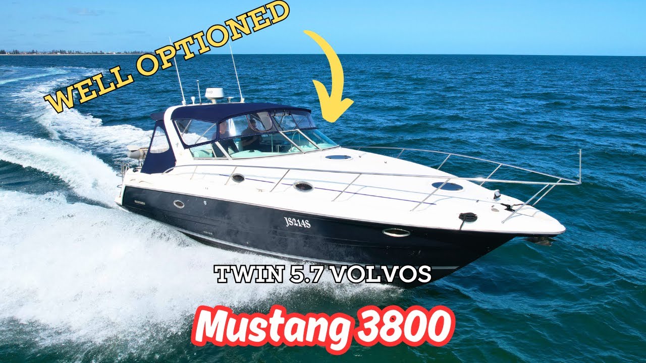 Mustang 3800 | Большой и роскошный крейсер с богатым оснащением | Идеальный универсальный моторны...