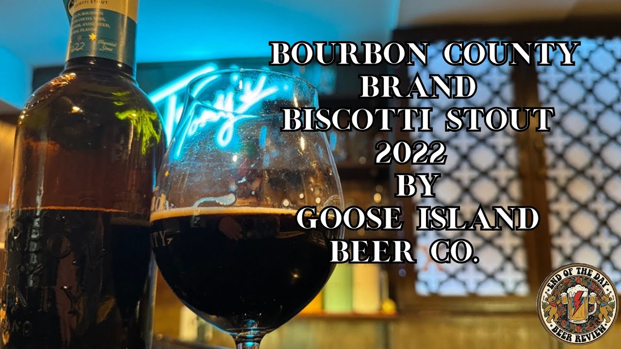 Bourbon County Brand Biscotti Stout 2022  by Goose Island Beer Co. - Episode 343