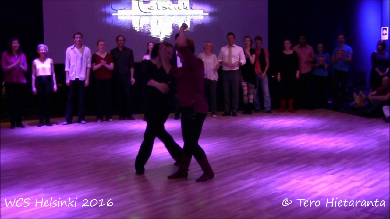 Kaisa Putkonen & Hanna Kiminki, Strictly Open Finals, West Coast Swing Helsinki 2016, Finland