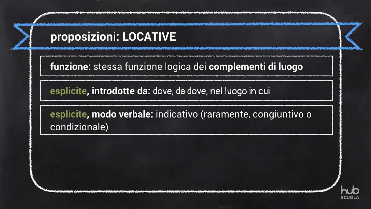 Proposizioni circostanziali