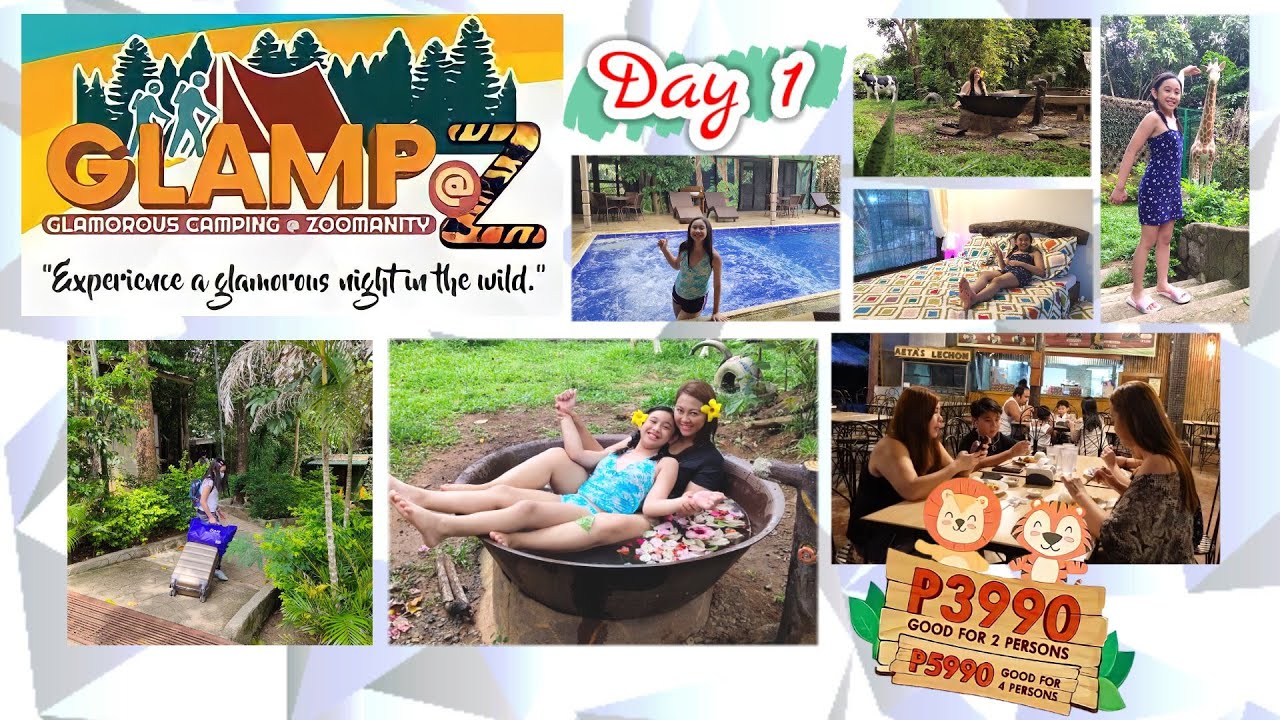 EXPERIENCE SLEEPING WITH THE WILD | GLAMPING at Zoobic Safari | Full Travel Guide | DAY 1