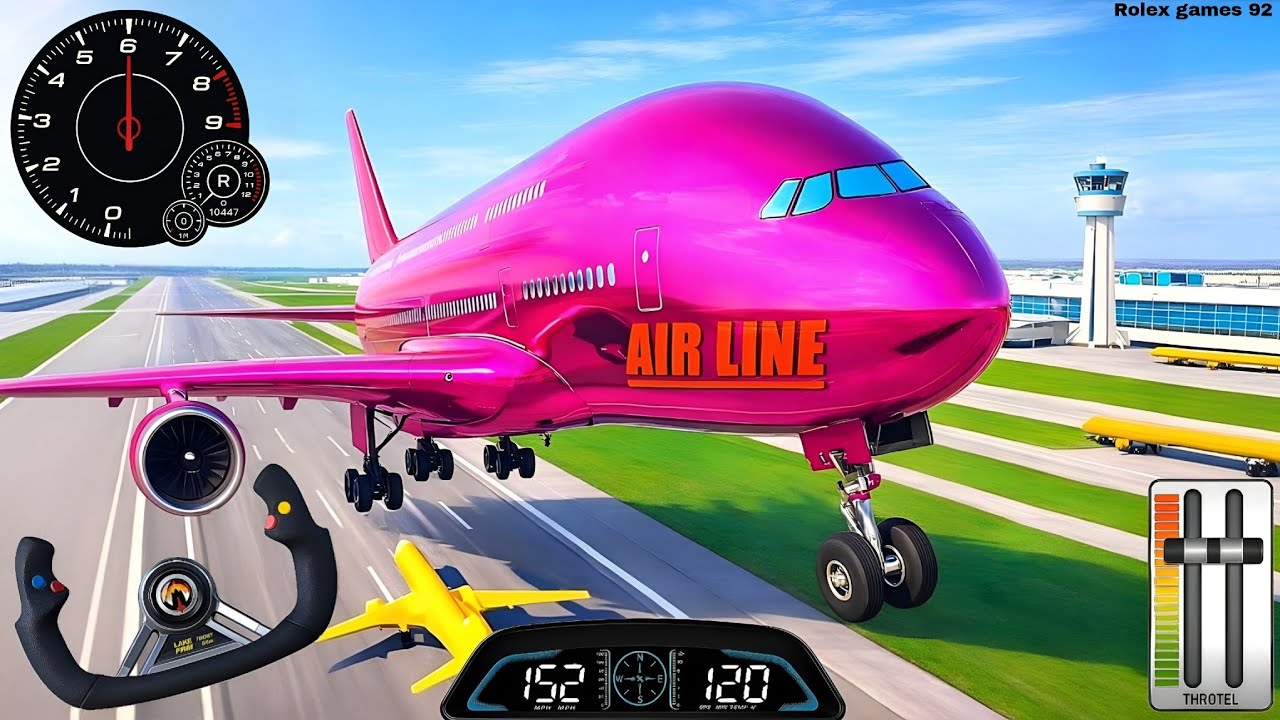 City Airport Emergency Landing😱Pilot Handles Deadly Passenger Flight🛬(AndroidGameplay)
