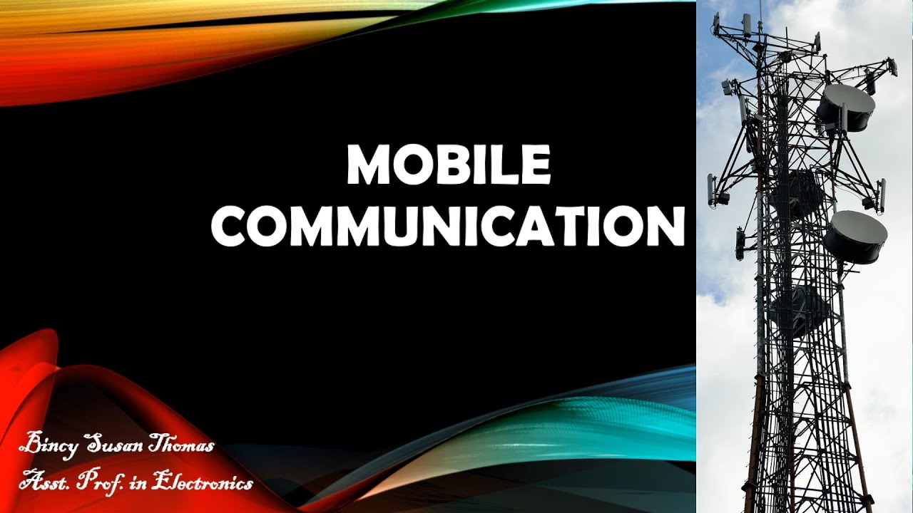 Mobile Communication - Cellular Concept, Radio Transmission Techniques, How a call is made