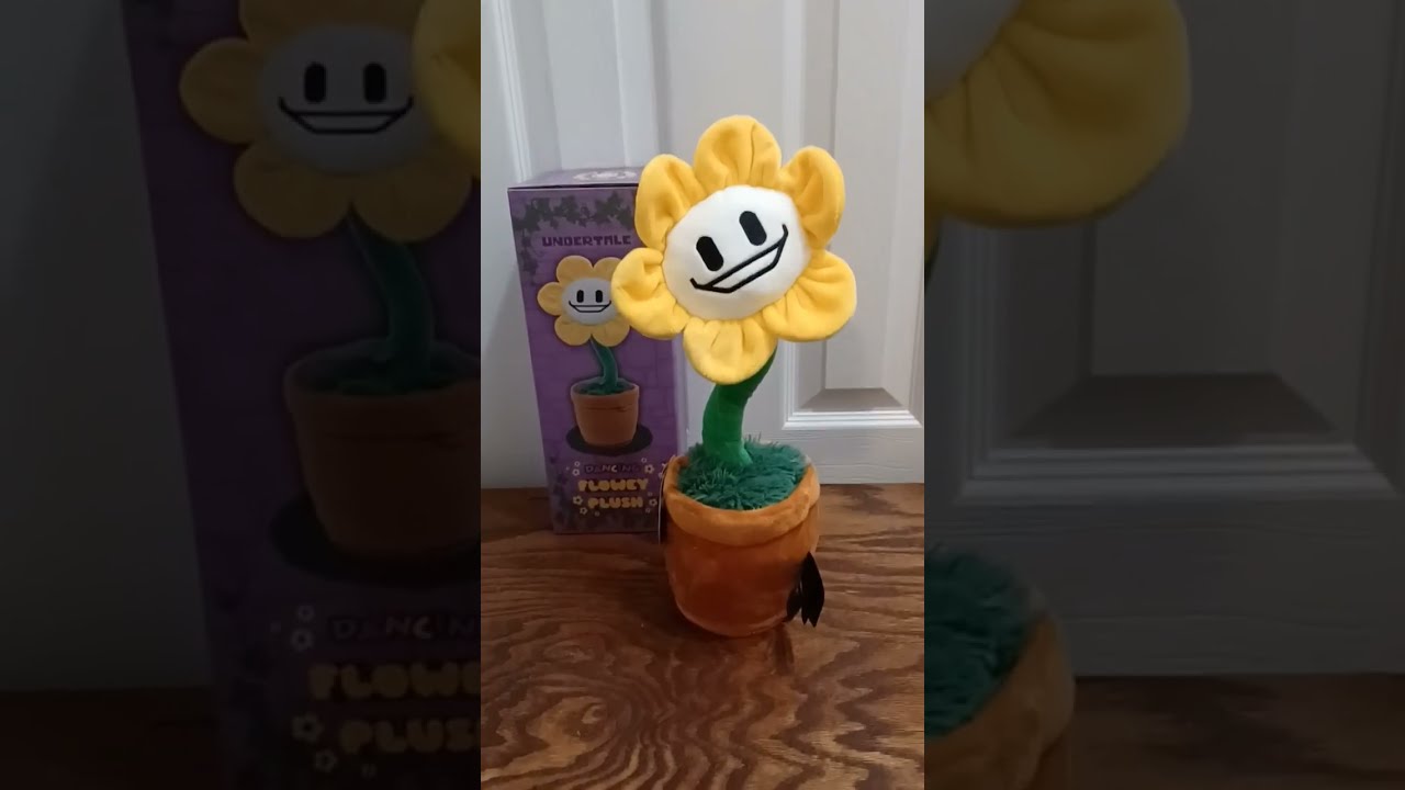 Dancing Flowey plush