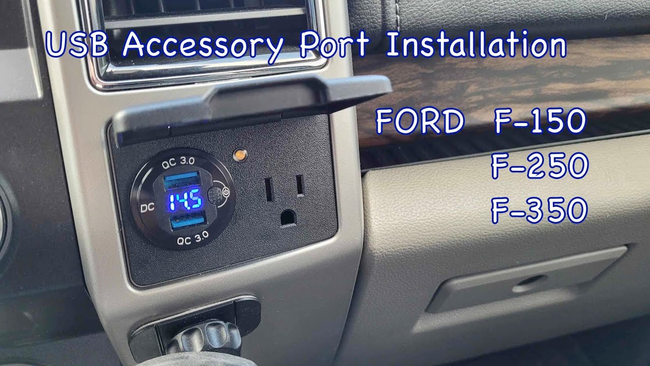 USB Port Installation