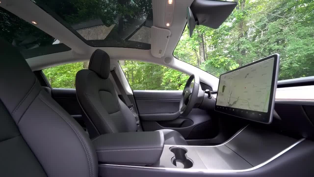Man Escapes Burning Tesla After Electronic Failure