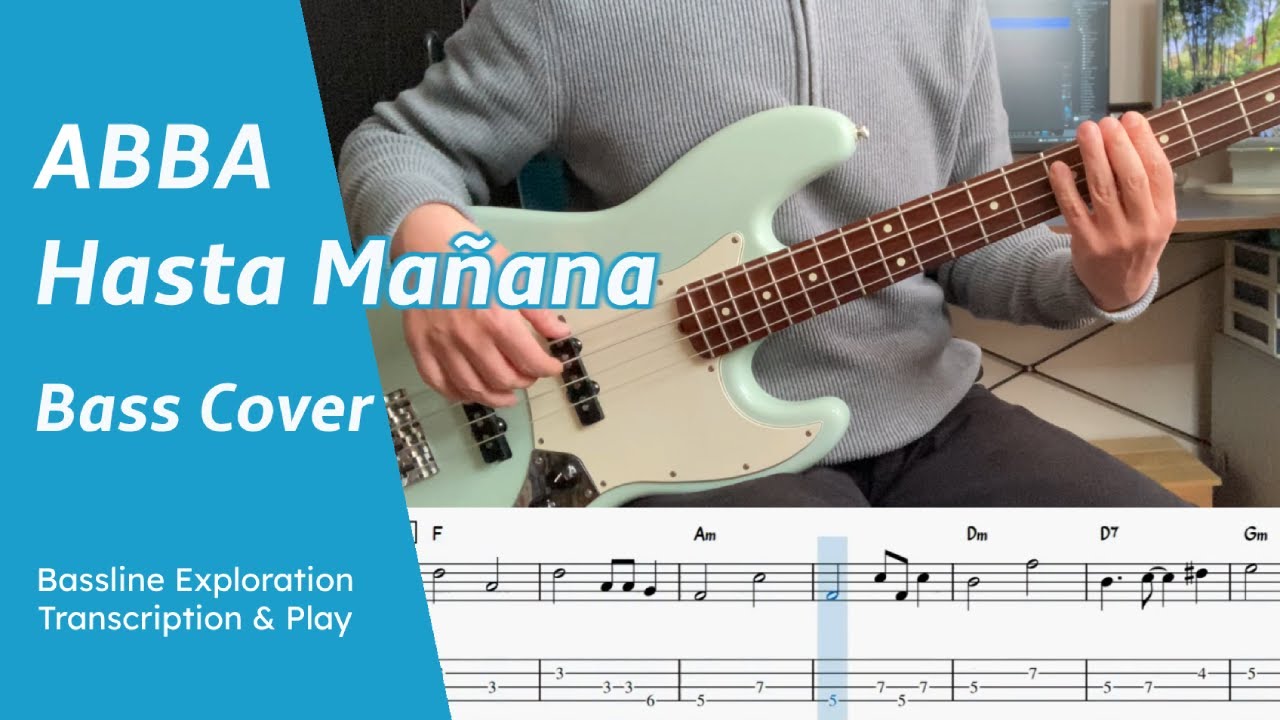 ABBA - Hasta Mañana – Bass Cover