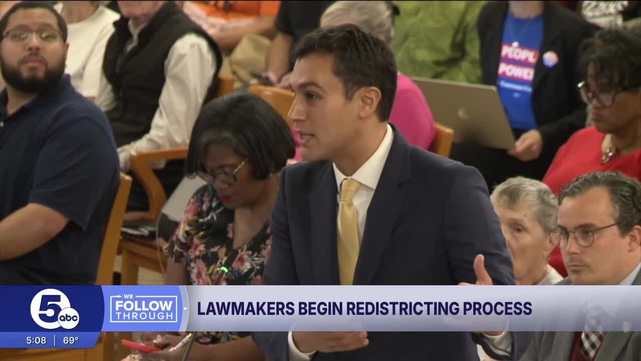 Ohio Republicans scrutinize Democrat-proposed congressional map in first redistricting hearing