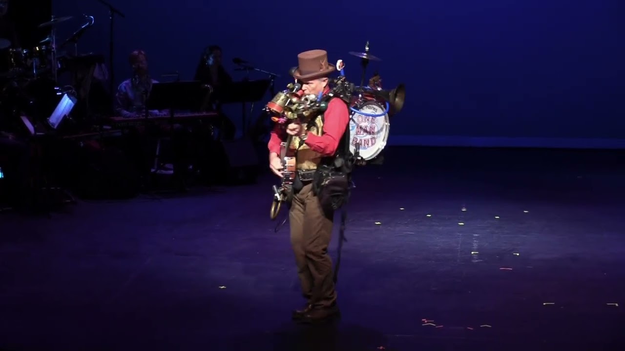 A One Man Band, a fun man band! Eric Haines #funmanband #onemanbands 