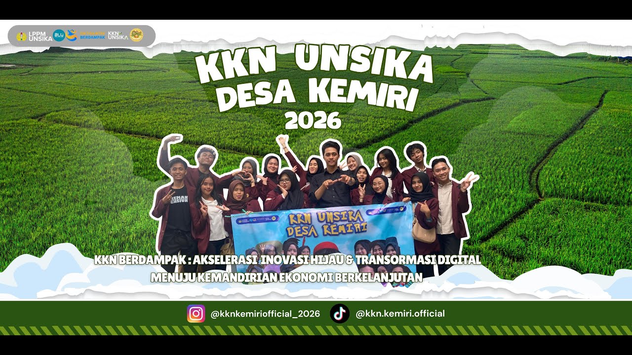 Video Laporan KKN Desa Kemiri | KKN 2026 UNSIKA