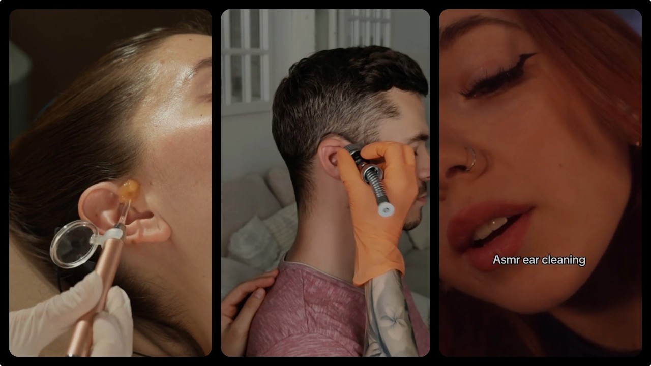 Warning: This ASMR Is Extremely Calming 👂✨#asmr #relax #sleepasmr #earcleaningasmr #earcleaning