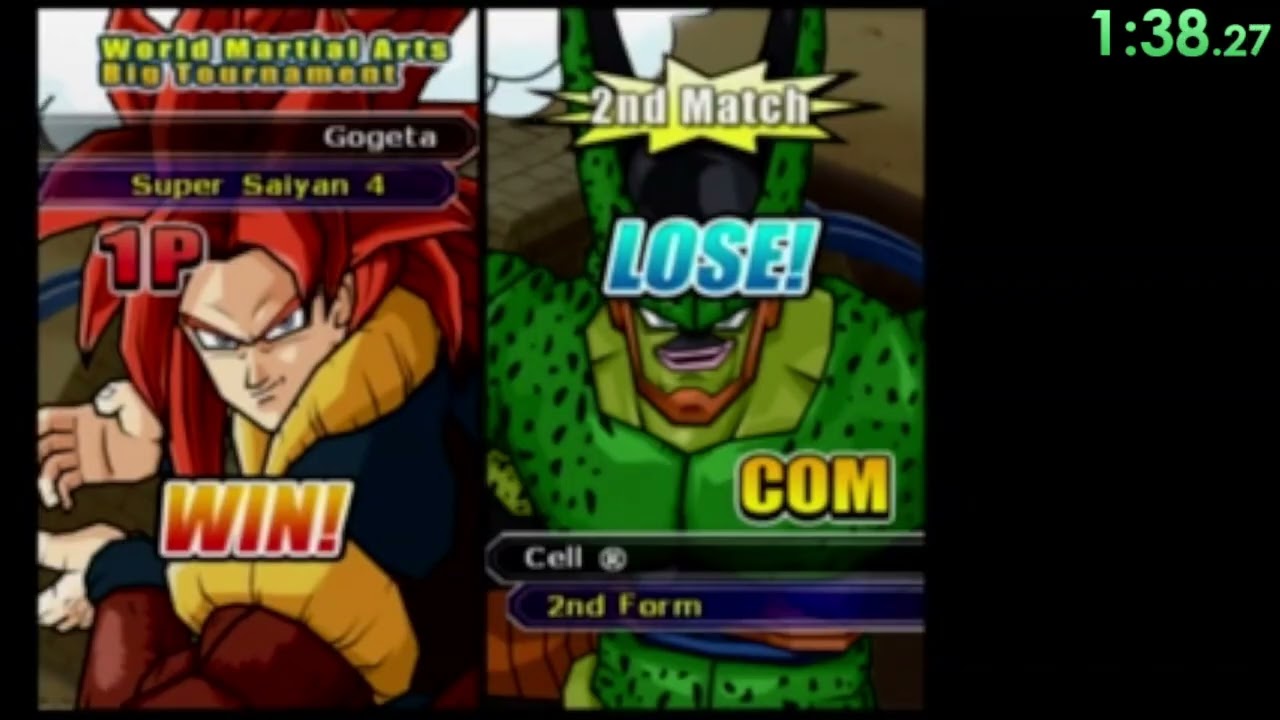 DBZBT2 World Martial Arts Adept 3 Minutes