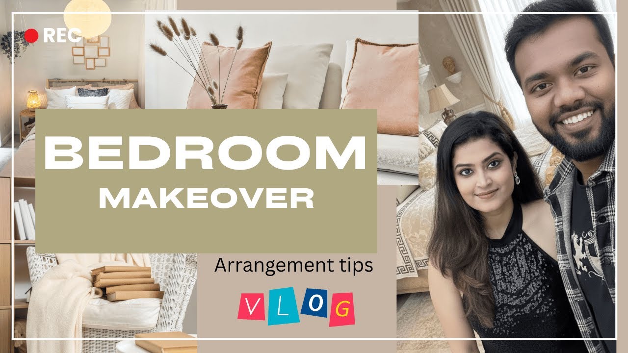 Vlog #61  Transforming My Bedroom | TAMIL Modern Room Makeover & Styling Tips I Themed Decoration