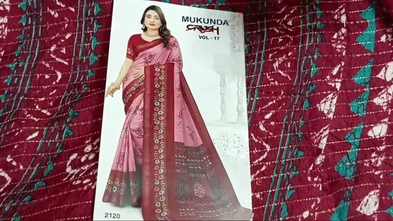 MUKUNDA CRUSH SAREESS##Less weight##Freeshipping##only@8142549056🧿🧿💐💐💖💖