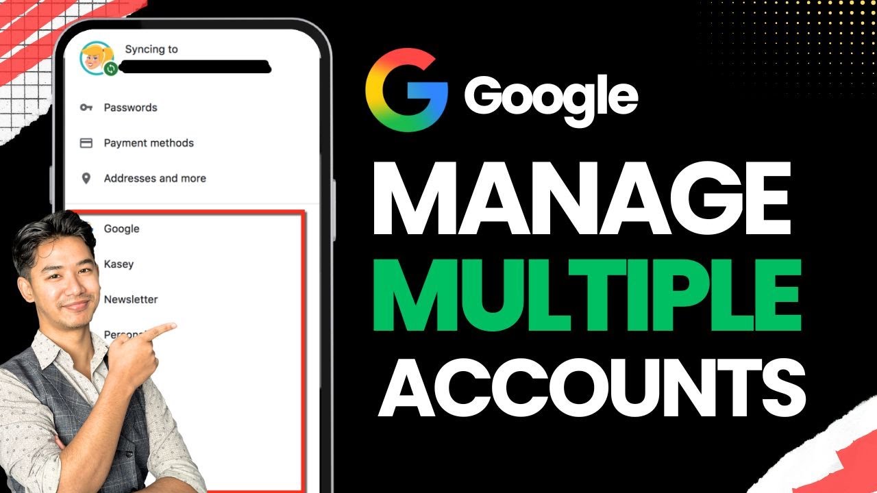 How to Manage Multiple Google Accounts on One Device !